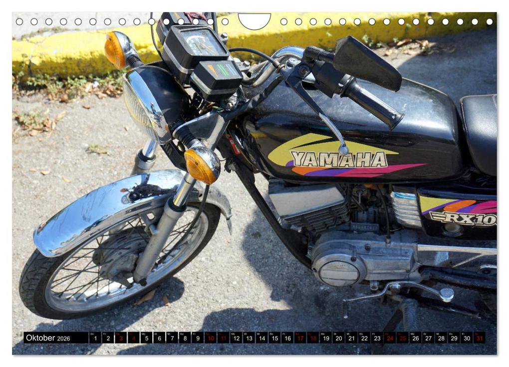 Weitere Ansicht: YAMAHA - Motorrad-Legenden (Wandkalender 2026 DIN A4 quer), CALVENDO Monatskalender | Calvendo, Henning von Löwis of Menar