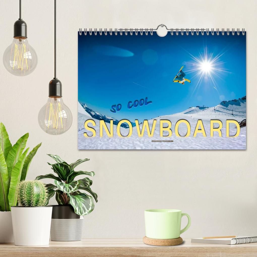 Weitere Ansicht: Snowboard - so cool (Wandkalender 2026 DIN A4 quer), CALVENDO Monatskalender | Calvendo, Peter Roder