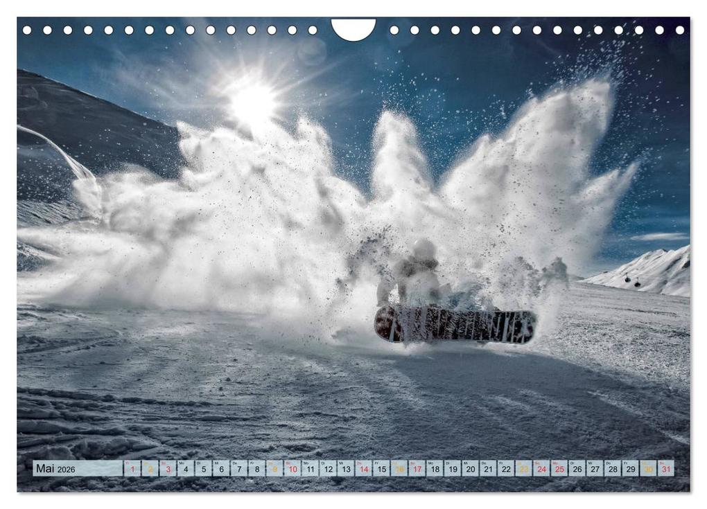 Weitere Ansicht: Snowboard - so cool (Wandkalender 2026 DIN A4 quer), CALVENDO Monatskalender | Calvendo, Peter Roder