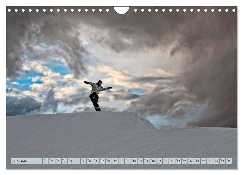 Weitere Ansicht: Snowboard - so cool (Wandkalender 2026 DIN A4 quer), CALVENDO Monatskalender | Calvendo, Peter Roder