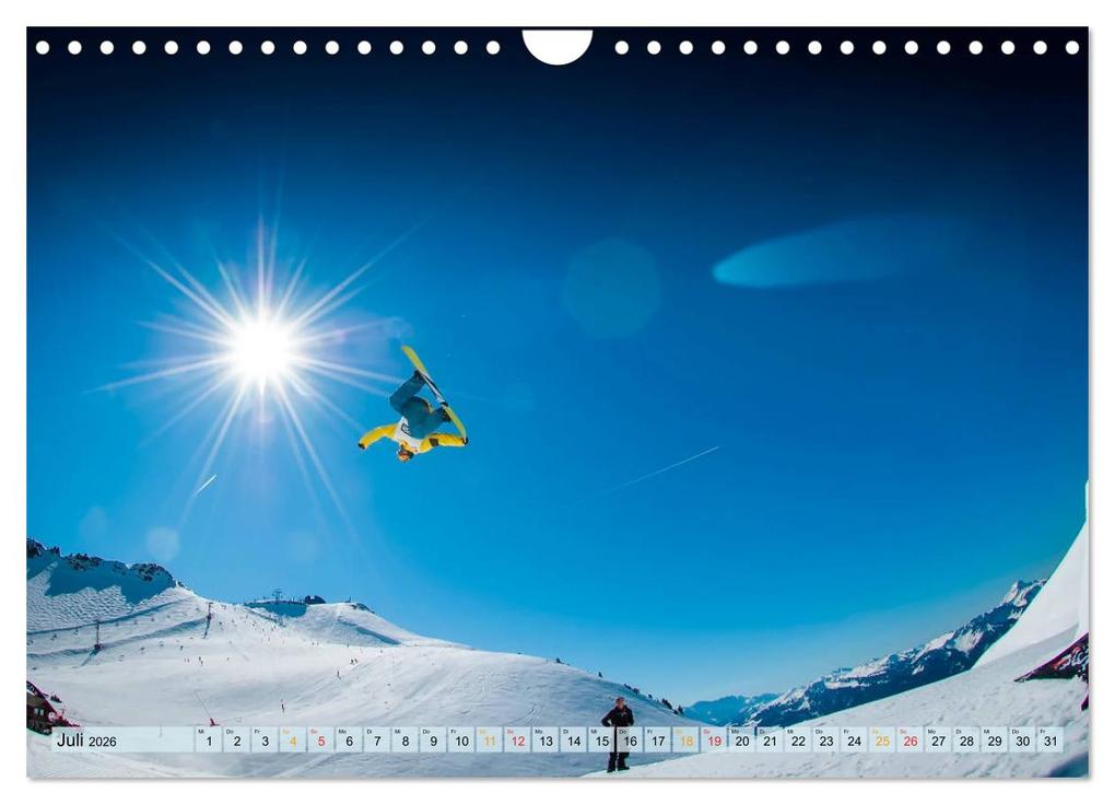 Weitere Ansicht: Snowboard - so cool (Wandkalender 2026 DIN A4 quer), CALVENDO Monatskalender | Calvendo, Peter Roder