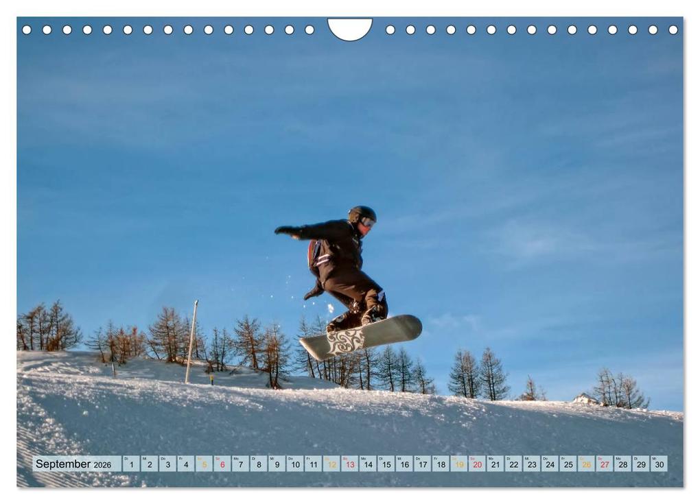 Weitere Ansicht: Snowboard - so cool (Wandkalender 2026 DIN A4 quer), CALVENDO Monatskalender | Calvendo, Peter Roder