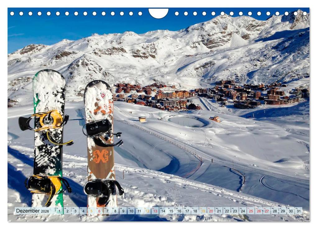 Weitere Ansicht: Snowboard - so cool (Wandkalender 2026 DIN A4 quer), CALVENDO Monatskalender | Calvendo, Peter Roder