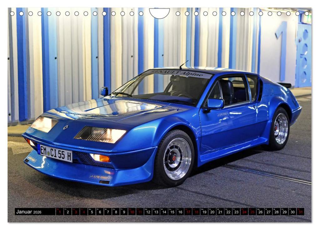 Weitere Ansicht: Renault Alpine A310 V6 (Wandkalender 2026 DIN A4 quer), CALVENDO Monatskalender | Calvendo, Ingo Laue
