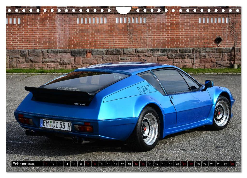 Weitere Ansicht: Renault Alpine A310 V6 (Wandkalender 2026 DIN A4 quer), CALVENDO Monatskalender | Calvendo, Ingo Laue