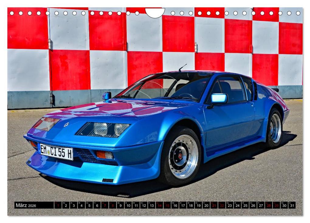 Weitere Ansicht: Renault Alpine A310 V6 (Wandkalender 2026 DIN A4 quer), CALVENDO Monatskalender | Calvendo, Ingo Laue