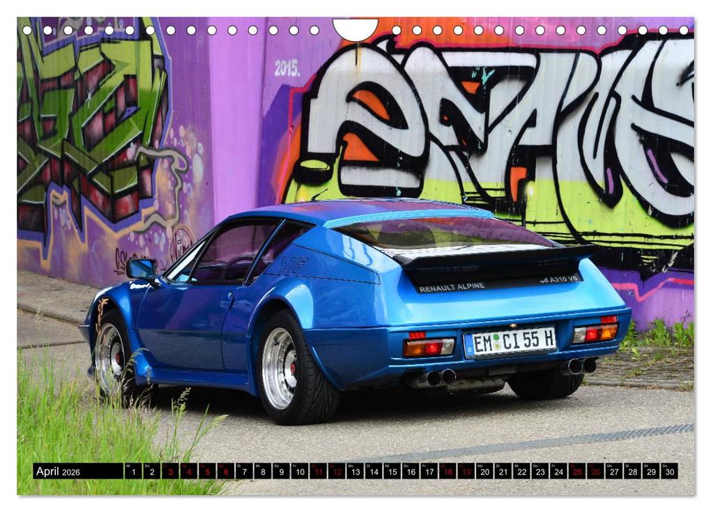 Weitere Ansicht: Renault Alpine A310 V6 (Wandkalender 2026 DIN A4 quer), CALVENDO Monatskalender | Calvendo, Ingo Laue