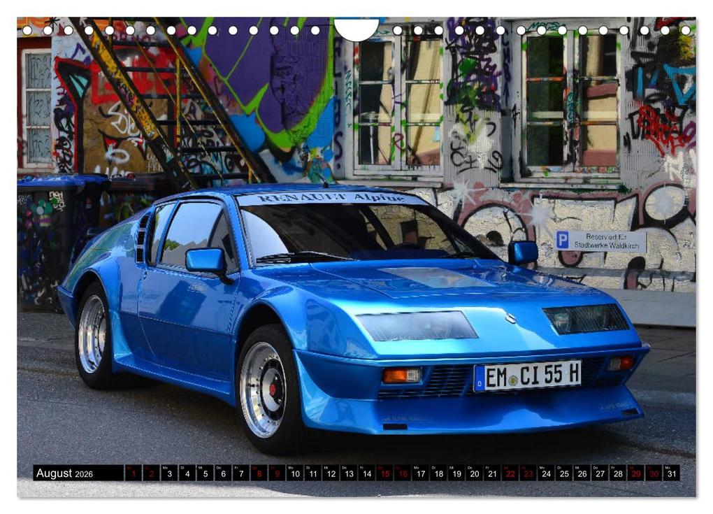 Weitere Ansicht: Renault Alpine A310 V6 (Wandkalender 2026 DIN A4 quer), CALVENDO Monatskalender | Calvendo, Ingo Laue