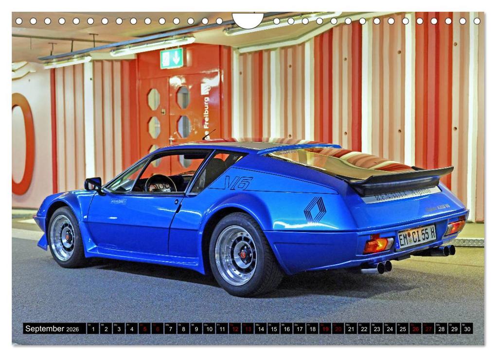 Weitere Ansicht: Renault Alpine A310 V6 (Wandkalender 2026 DIN A4 quer), CALVENDO Monatskalender | Calvendo, Ingo Laue