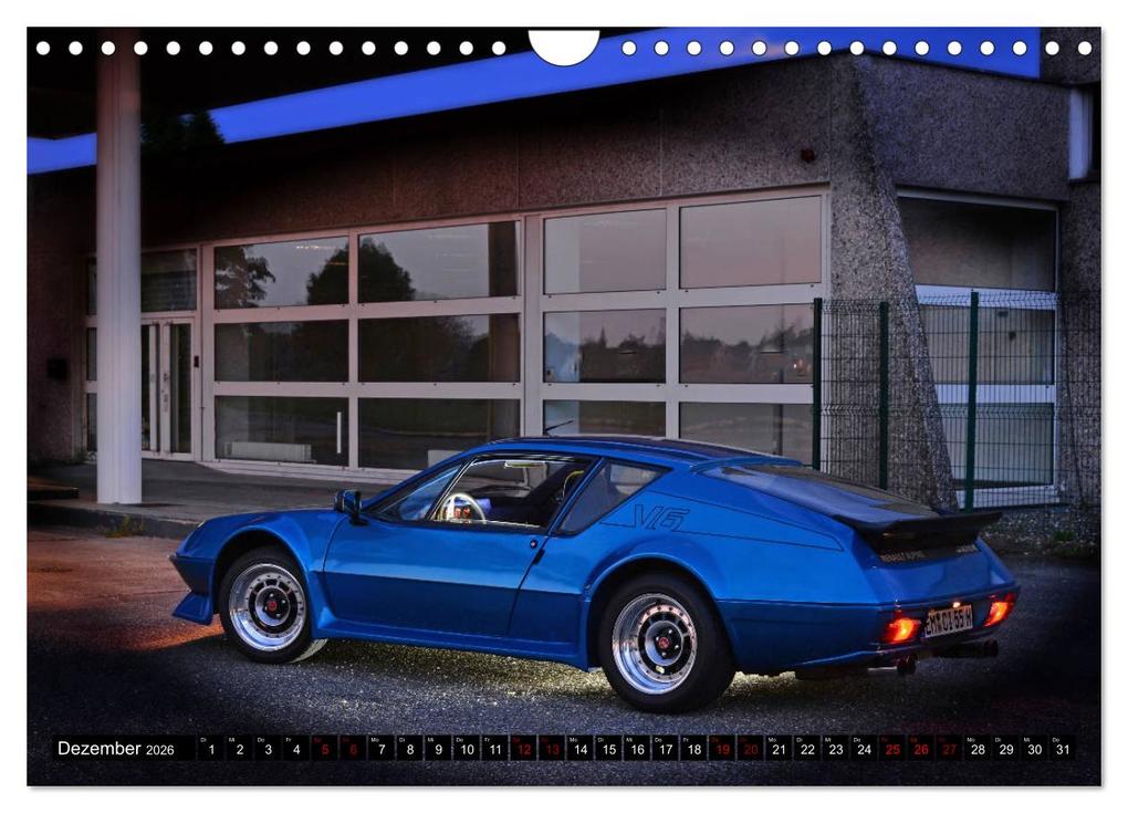 Weitere Ansicht: Renault Alpine A310 V6 (Wandkalender 2026 DIN A4 quer), CALVENDO Monatskalender | Calvendo, Ingo Laue