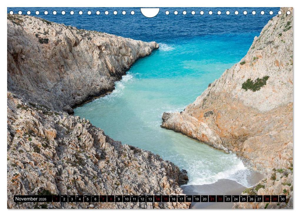 Weitere Ansicht: Zauberhaftes Kreta (Wandkalender 2026 DIN A4 quer), CALVENDO Monatskalender | Calvendo, Frauke Scholz