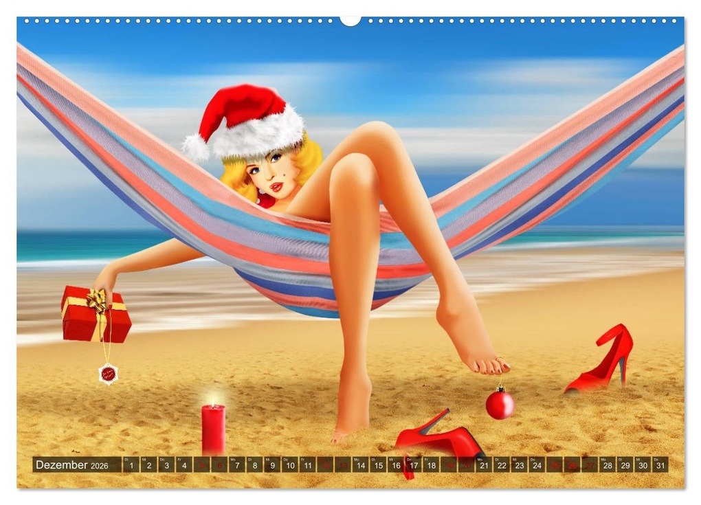 Weitere Ansicht: Pin-Up Girls im Retro Style by Mausopardia (Wandkalender 2026 DIN A2 quer), CALVENDO Monatskalender | Calvendo, Monika Jüngling alias Mausopardia