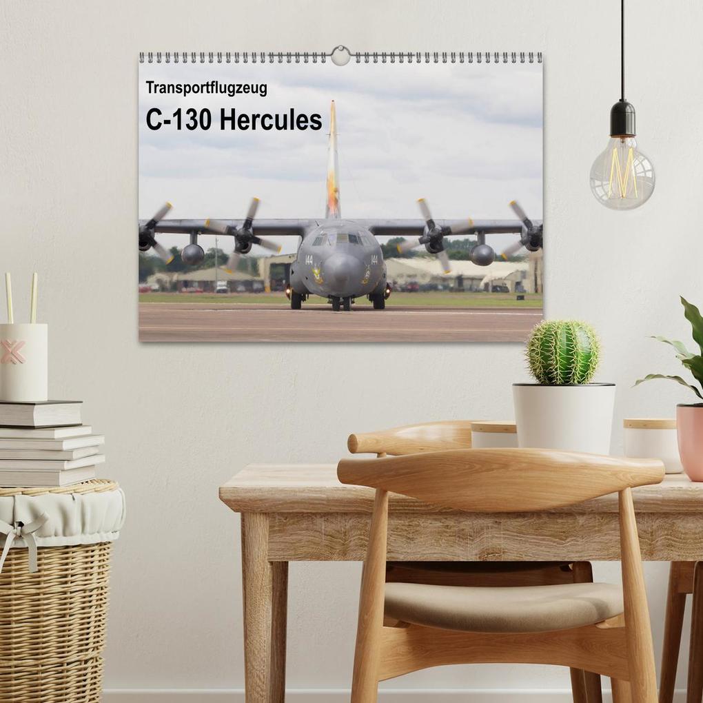 Weitere Ansicht: Transportflugzeug C-130 Hercules (Wandkalender 2026 DIN A3 quer), CALVENDO Monatskalender | Calvendo, MUC-Spotter, MUC-Spotter MUC-Spotter