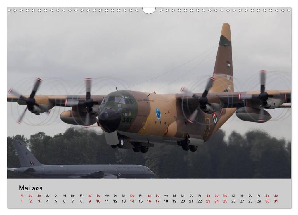 Weitere Ansicht: Transportflugzeug C-130 Hercules (Wandkalender 2026 DIN A3 quer), CALVENDO Monatskalender | Calvendo, MUC-Spotter, MUC-Spotter MUC-Spotter