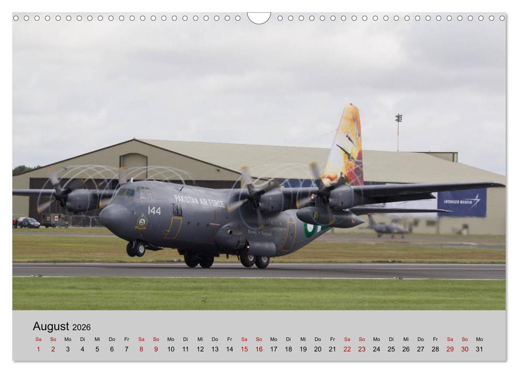 Weitere Ansicht: Transportflugzeug C-130 Hercules (Wandkalender 2026 DIN A3 quer), CALVENDO Monatskalender | Calvendo, MUC-Spotter, MUC-Spotter MUC-Spotter