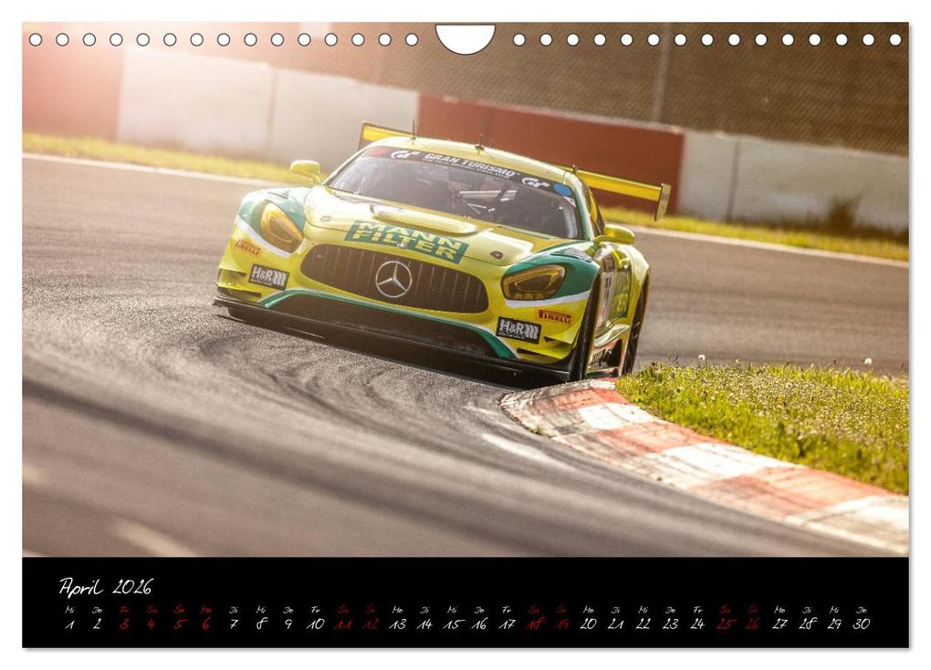 Weitere Ansicht: Emotions on Track - Langstreckenmeisterschaft am Nürburgring - GT3 (Wandkalender 2026 DIN A4 quer), CALVENDO Monatskalender | Calvendo, Christian Schick