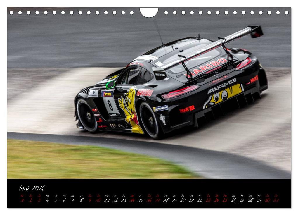 Weitere Ansicht: Emotions on Track - Langstreckenmeisterschaft am Nürburgring - GT3 (Wandkalender 2026 DIN A4 quer), CALVENDO Monatskalender | Calvendo, Christian Schick