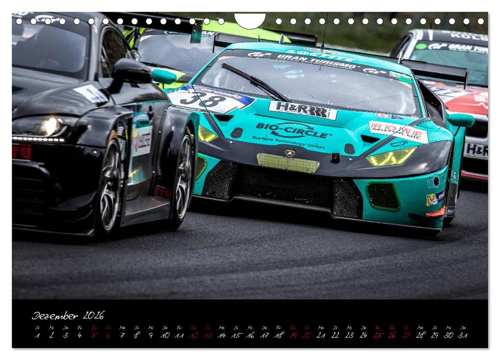 Weitere Ansicht: Emotions on Track - Langstreckenmeisterschaft am Nürburgring - GT3 (Wandkalender 2026 DIN A4 quer), CALVENDO Monatskalender | Calvendo, Christian Schick