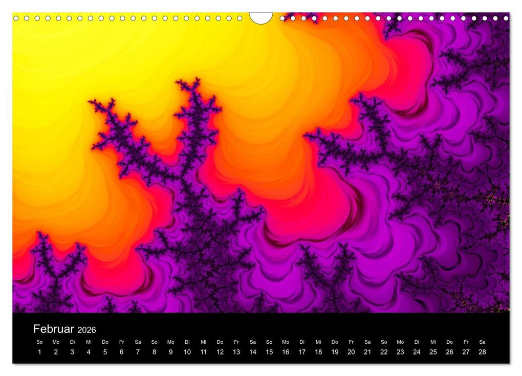 Weitere Ansicht: Fraktale - Farben - Formen 2026 (Wandkalender 2026 DIN A3 quer), CALVENDO Monatskalender | Michael Fischer, Calvendo