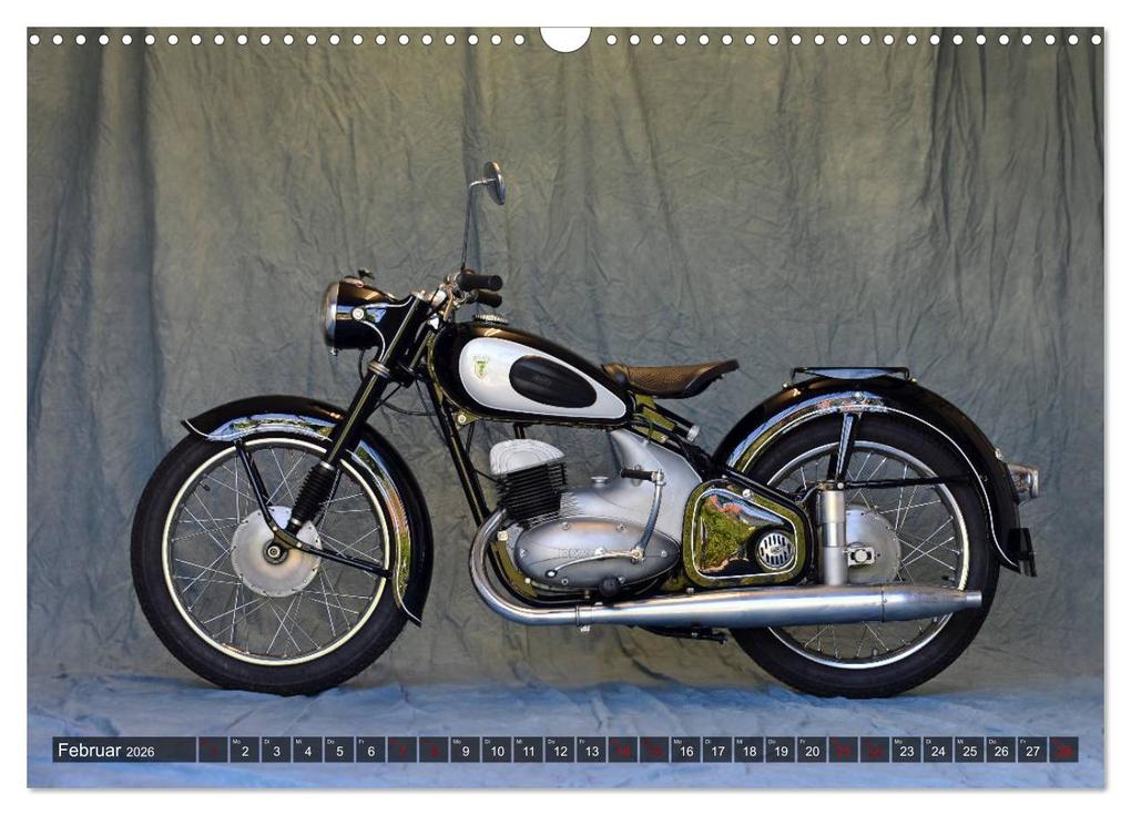 Weitere Ansicht: Deutsche Motorrad - Legenden - Rollende Kunstwerke aus alten Zeiten (Wandkalender 2026 DIN A3 quer), CALVENDO Monatskalender | Ingo Laue, Calvendo