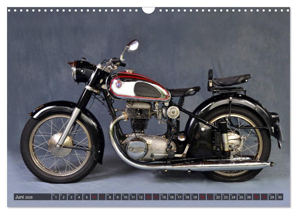 Weitere Ansicht: Deutsche Motorrad - Legenden - Rollende Kunstwerke aus alten Zeiten (Wandkalender 2026 DIN A3 quer), CALVENDO Monatskalender | Ingo Laue, Calvendo