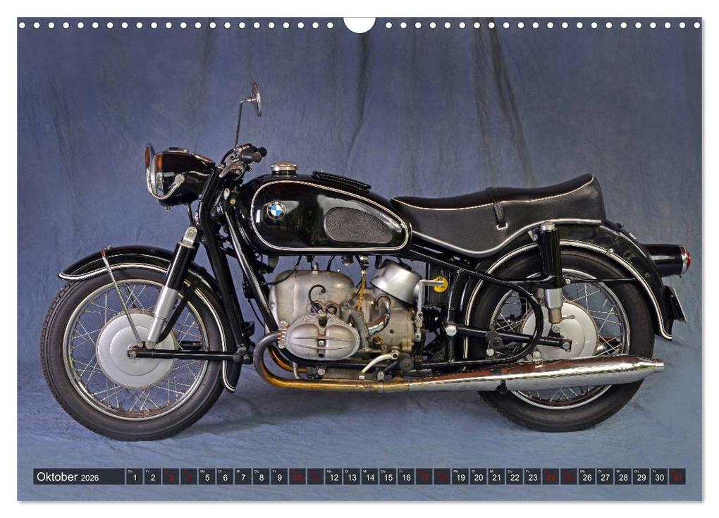 Weitere Ansicht: Deutsche Motorrad - Legenden - Rollende Kunstwerke aus alten Zeiten (Wandkalender 2026 DIN A3 quer), CALVENDO Monatskalender | Ingo Laue, Calvendo
