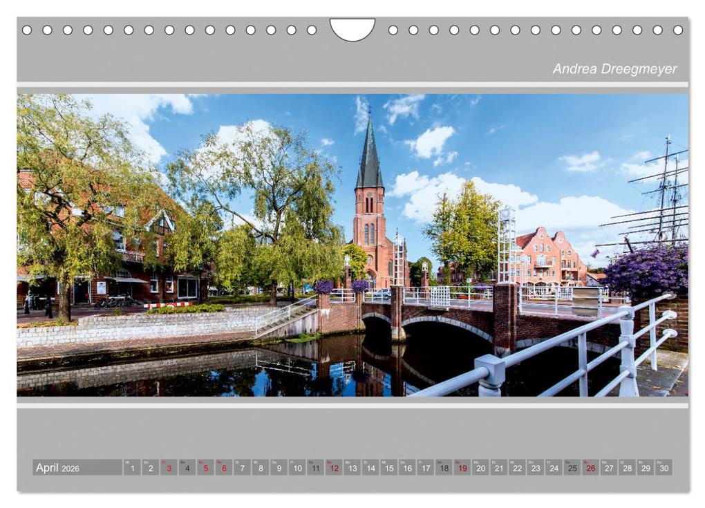 Weitere Ansicht: Papenburg-Panorama (Wandkalender 2026 DIN A4 quer), CALVENDO Monatskalender | Andrea Dreegmeyer, Calvendo