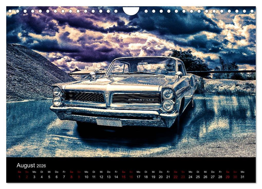 Weitere Ansicht: American Automobile (Wandkalender 2026 DIN A4 quer), CALVENDO Monatskalender | Chrombacher Chrombacher, Calvendo, Chrombacher
