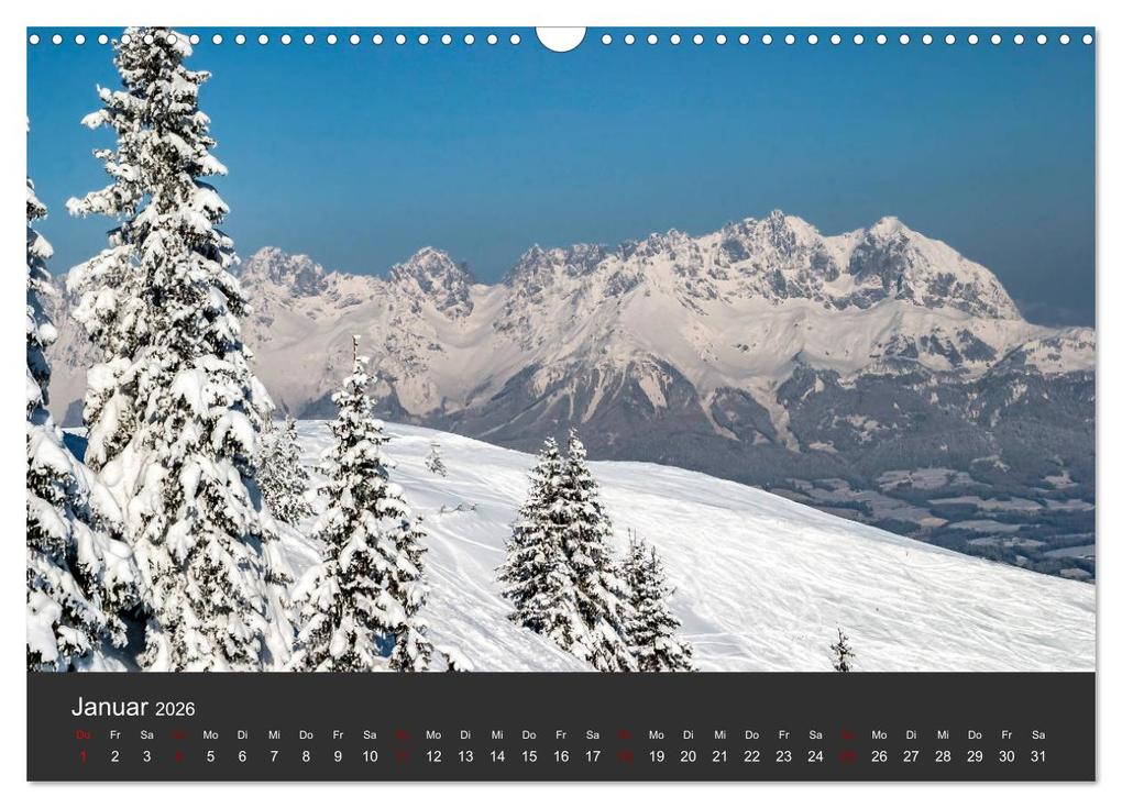 Weitere Ansicht: Der Wilde Kaiser, das Kletterparadies bei Kitzbühel (Wandkalender 2026 DIN A3 quer), CALVENDO Monatskalender | Peter Überall, Calvendo