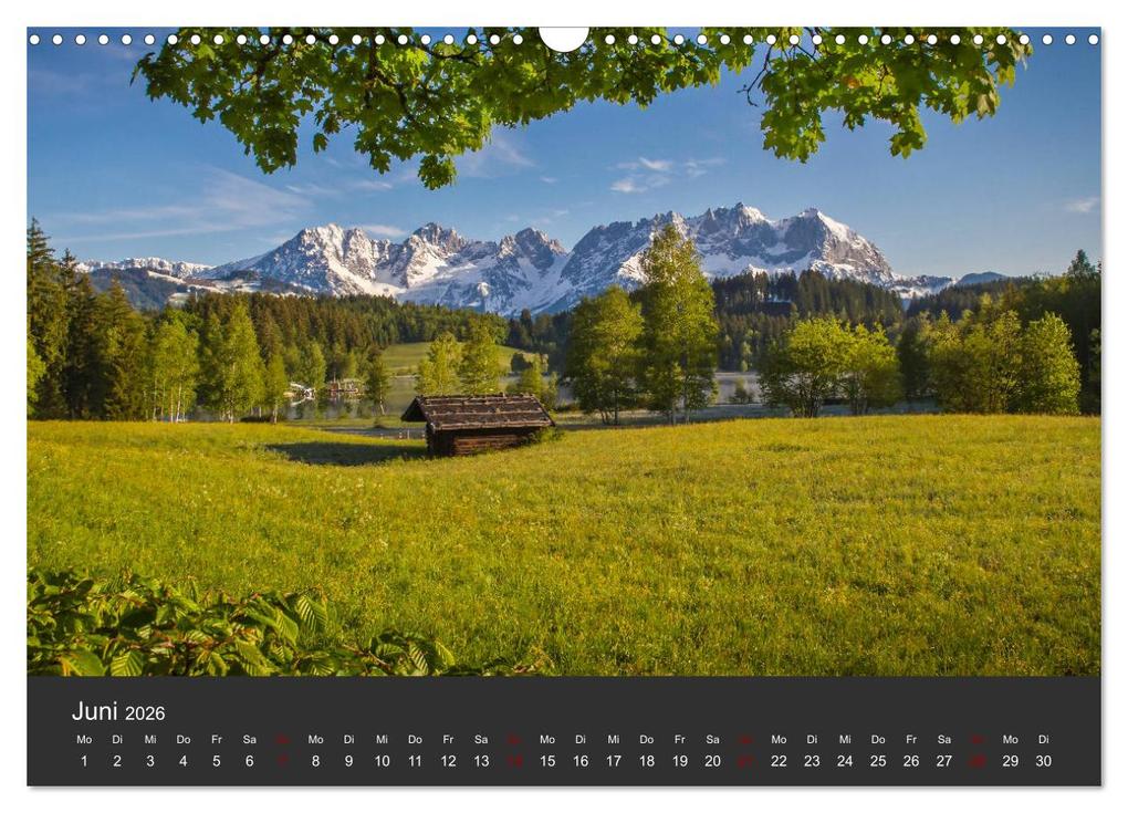 Weitere Ansicht: Der Wilde Kaiser, das Kletterparadies bei Kitzbühel (Wandkalender 2026 DIN A3 quer), CALVENDO Monatskalender | Peter Überall, Calvendo