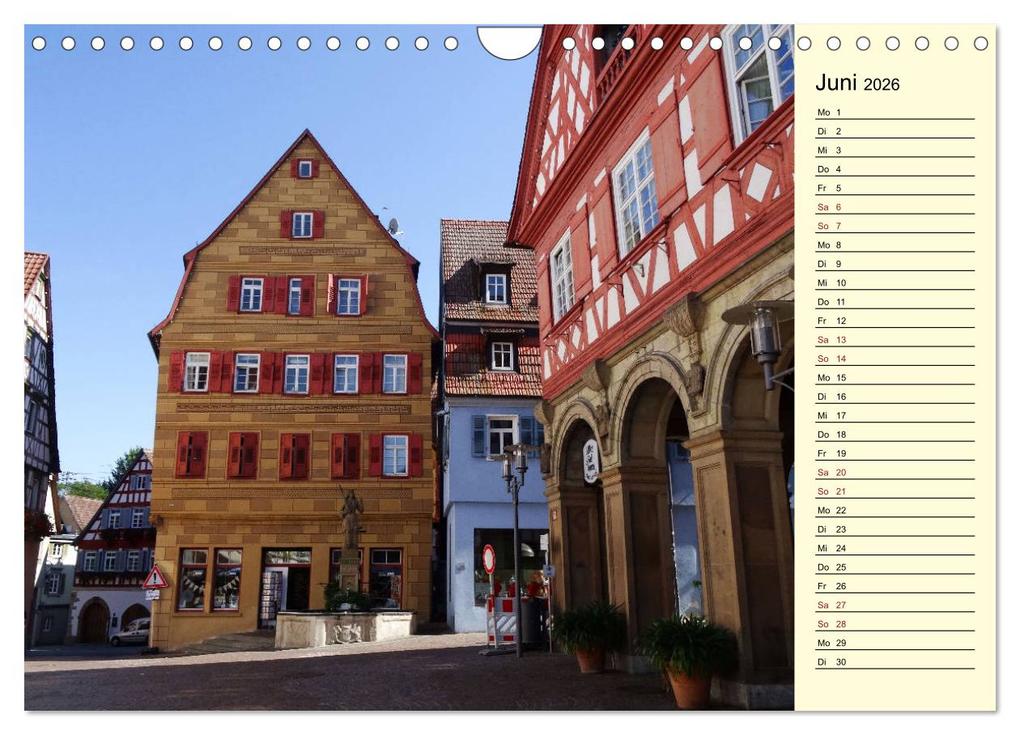 Weitere Ansicht: Unterwegs in Waiblingen (Wandkalender 2026 DIN A4 quer), CALVENDO Monatskalender | Angelika Keller, Calvendo