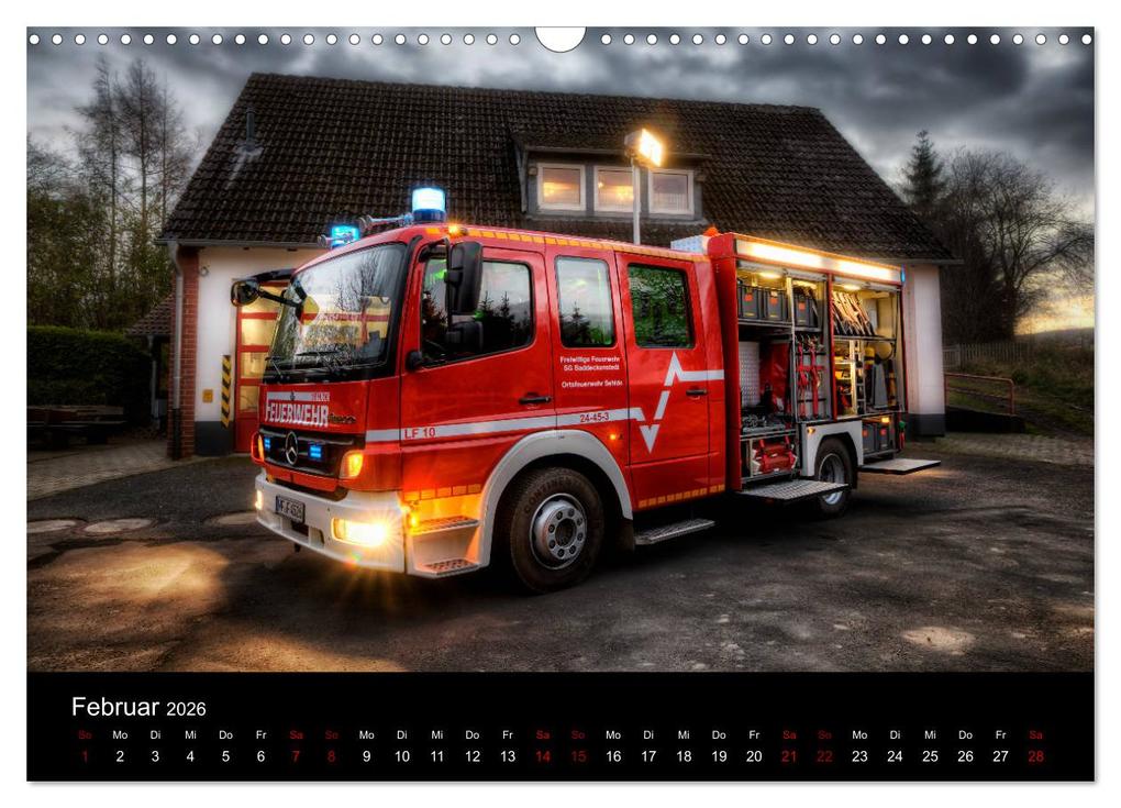 Weitere Ansicht: Feuerwehr und Rettungsdienst (Wandkalender 2026 DIN A3 quer), CALVENDO Monatskalender | Markus Will, Calvendo