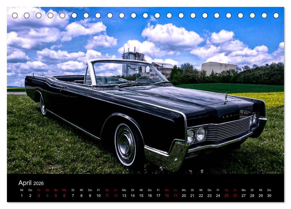Weitere Ansicht: American Automobile (Tischkalender 2026 DIN A5 quer), CALVENDO Monatskalender | Chrombacher Chrombacher, Calvendo, Chrombacher