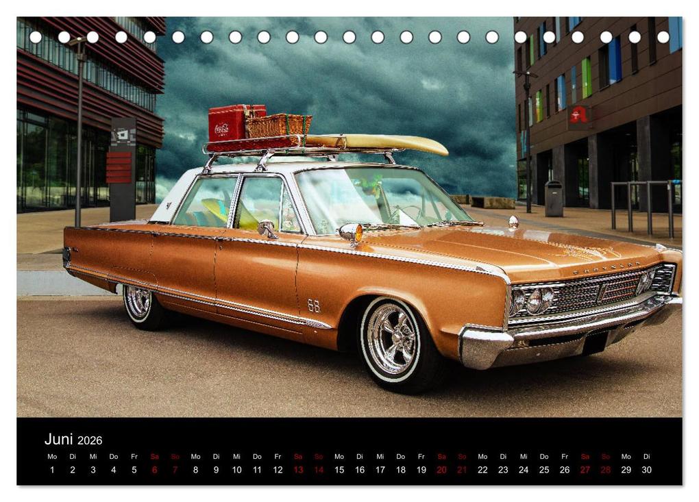 Weitere Ansicht: American Automobile (Tischkalender 2026 DIN A5 quer), CALVENDO Monatskalender | Chrombacher Chrombacher, Calvendo, Chrombacher