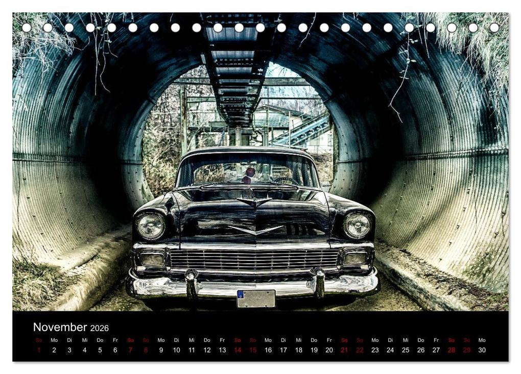 Weitere Ansicht: American Automobile (Tischkalender 2026 DIN A5 quer), CALVENDO Monatskalender | Chrombacher Chrombacher, Calvendo, Chrombacher