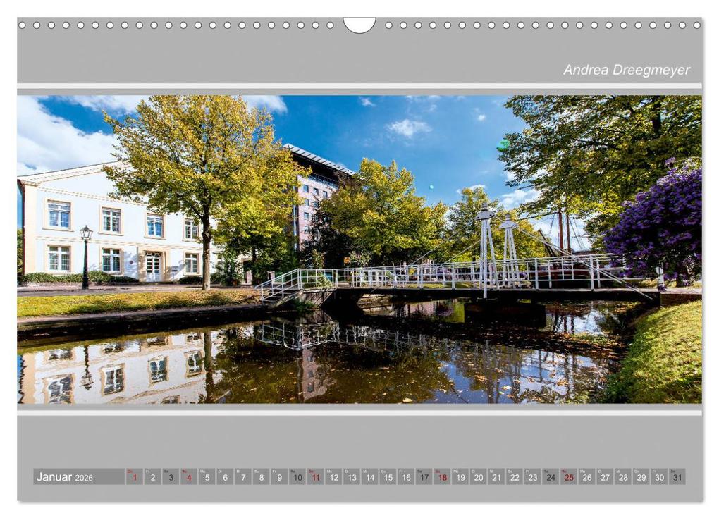 Weitere Ansicht: Papenburg-Panorama (Wandkalender 2026 DIN A3 quer), CALVENDO Monatskalender | Andrea Dreegmeyer, Calvendo