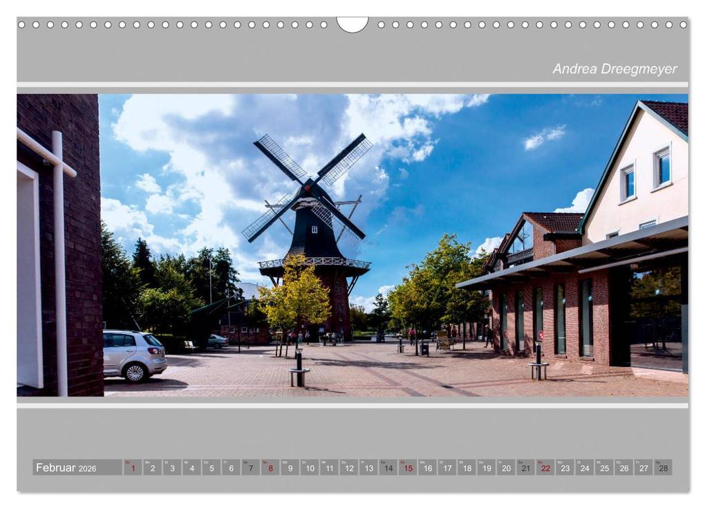 Weitere Ansicht: Papenburg-Panorama (Wandkalender 2026 DIN A3 quer), CALVENDO Monatskalender | Andrea Dreegmeyer, Calvendo
