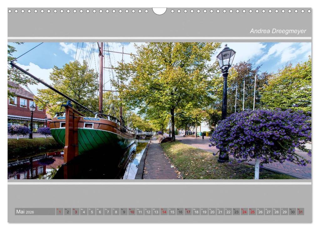 Weitere Ansicht: Papenburg-Panorama (Wandkalender 2026 DIN A3 quer), CALVENDO Monatskalender | Andrea Dreegmeyer, Calvendo