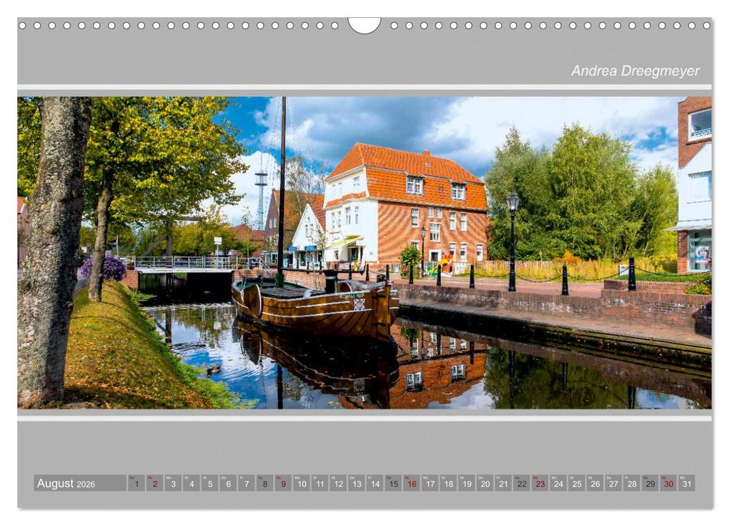 Weitere Ansicht: Papenburg-Panorama (Wandkalender 2026 DIN A3 quer), CALVENDO Monatskalender | Andrea Dreegmeyer, Calvendo