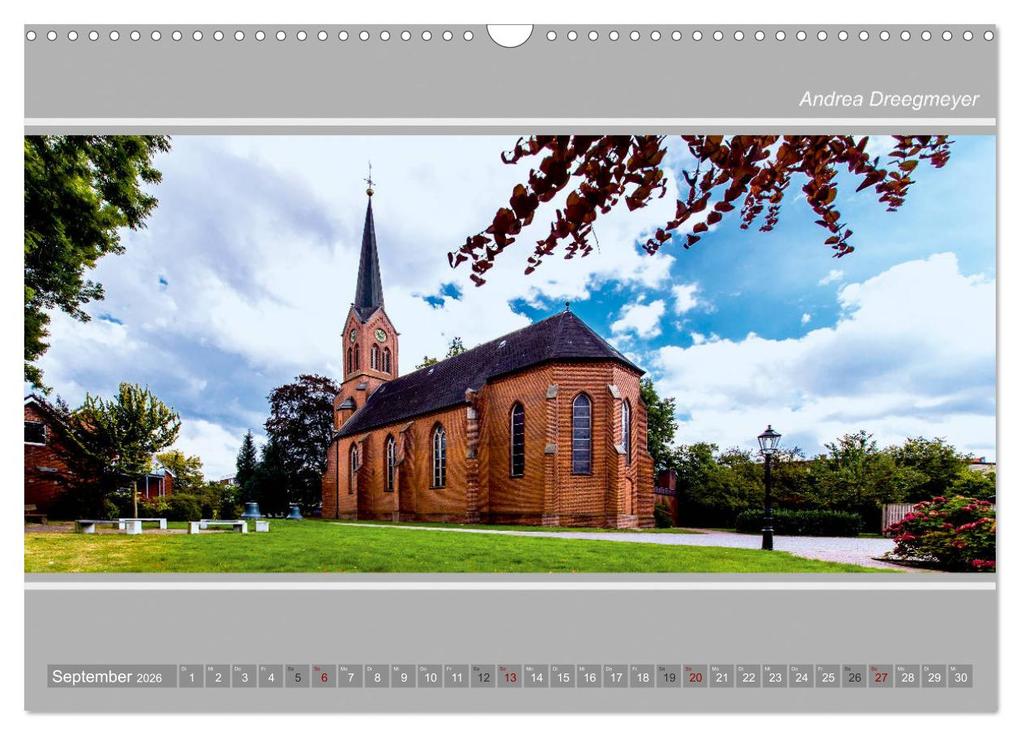 Weitere Ansicht: Papenburg-Panorama (Wandkalender 2026 DIN A3 quer), CALVENDO Monatskalender | Andrea Dreegmeyer, Calvendo