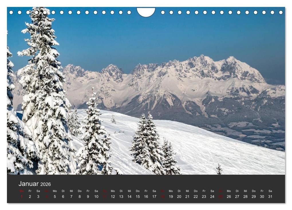 Weitere Ansicht: Der Wilde Kaiser, das Kletterparadies bei Kitzbühel (Wandkalender 2026 DIN A4 quer), CALVENDO Monatskalender | Peter Überall, Calvendo