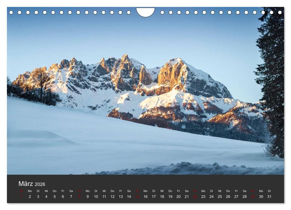 Weitere Ansicht: Der Wilde Kaiser, das Kletterparadies bei Kitzbühel (Wandkalender 2026 DIN A4 quer), CALVENDO Monatskalender | Peter Überall, Calvendo