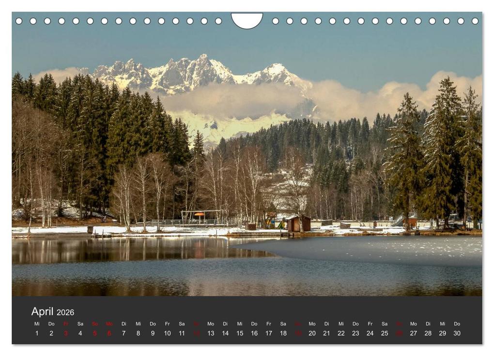 Weitere Ansicht: Der Wilde Kaiser, das Kletterparadies bei Kitzbühel (Wandkalender 2026 DIN A4 quer), CALVENDO Monatskalender | Peter Überall, Calvendo