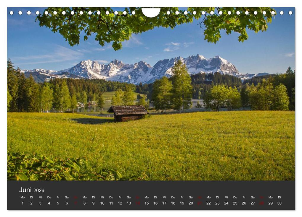Weitere Ansicht: Der Wilde Kaiser, das Kletterparadies bei Kitzbühel (Wandkalender 2026 DIN A4 quer), CALVENDO Monatskalender | Peter Überall, Calvendo