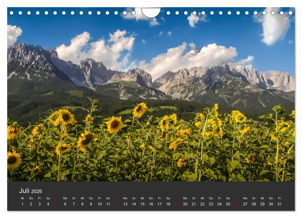 Weitere Ansicht: Der Wilde Kaiser, das Kletterparadies bei Kitzbühel (Wandkalender 2026 DIN A4 quer), CALVENDO Monatskalender | Peter Überall, Calvendo
