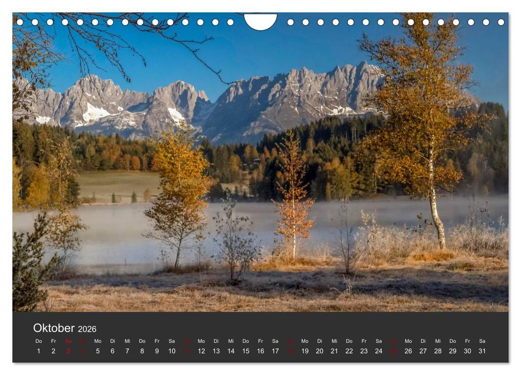 Weitere Ansicht: Der Wilde Kaiser, das Kletterparadies bei Kitzbühel (Wandkalender 2026 DIN A4 quer), CALVENDO Monatskalender | Peter Überall, Calvendo