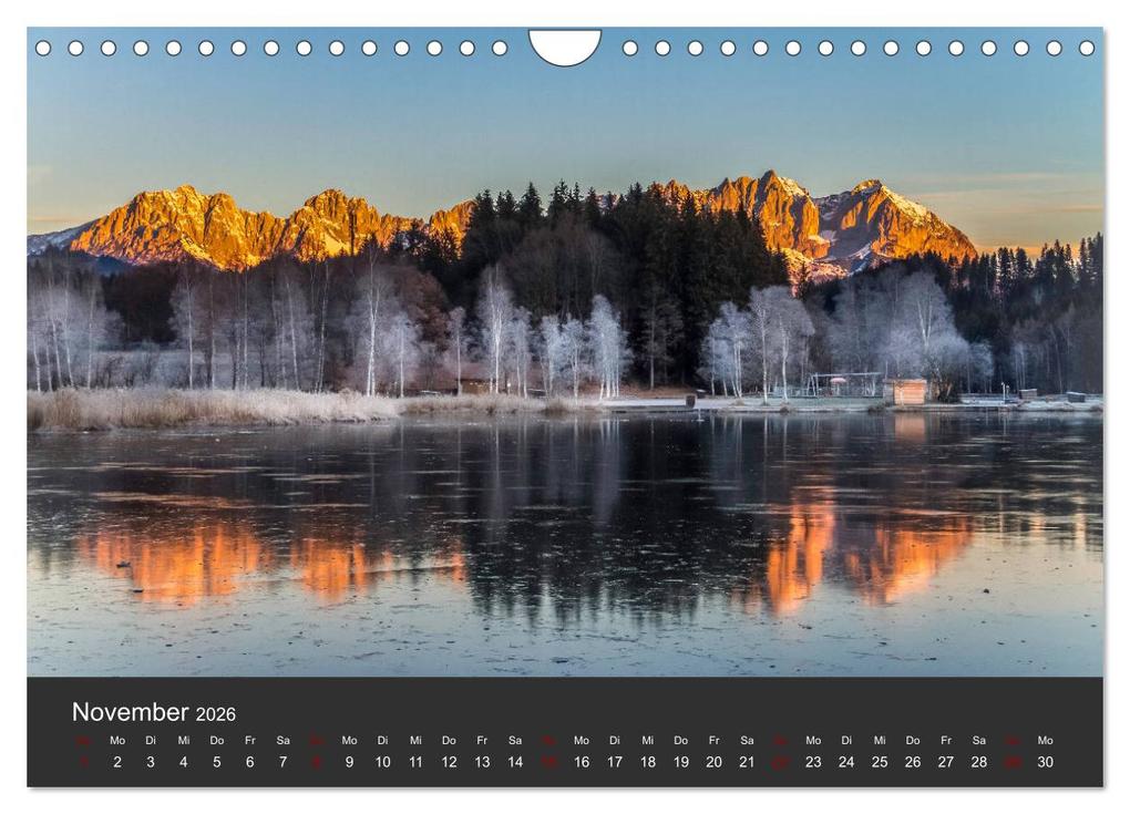 Weitere Ansicht: Der Wilde Kaiser, das Kletterparadies bei Kitzbühel (Wandkalender 2026 DIN A4 quer), CALVENDO Monatskalender | Peter Überall, Calvendo