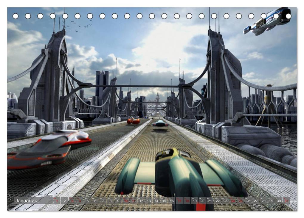 Weitere Ansicht: Wunderwelt Zukunft (Tischkalender 2026 DIN A5 quer), CALVENDO Monatskalender | Karsten Schröder, Calvendo