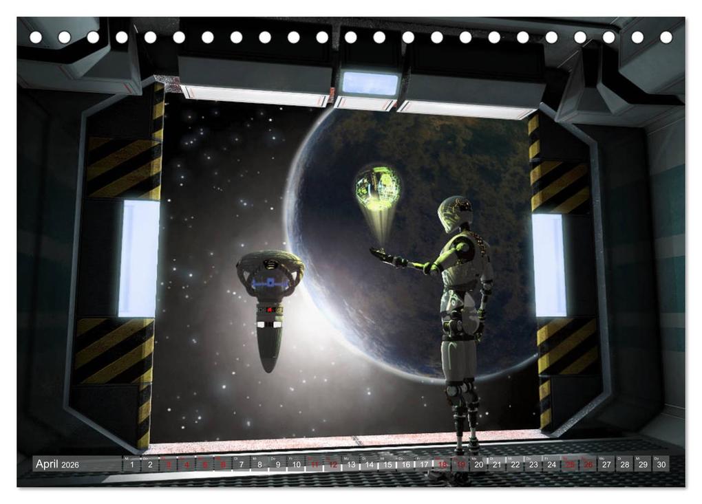 Weitere Ansicht: Wunderwelt Zukunft (Tischkalender 2026 DIN A5 quer), CALVENDO Monatskalender | Karsten Schröder, Calvendo