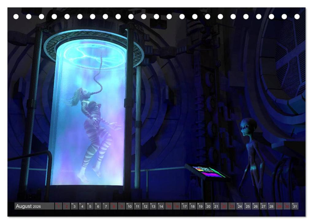 Weitere Ansicht: Wunderwelt Zukunft (Tischkalender 2026 DIN A5 quer), CALVENDO Monatskalender | Karsten Schröder, Calvendo